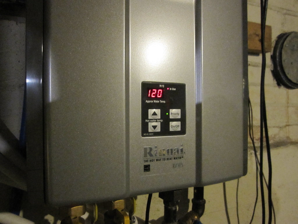 tankless water heater