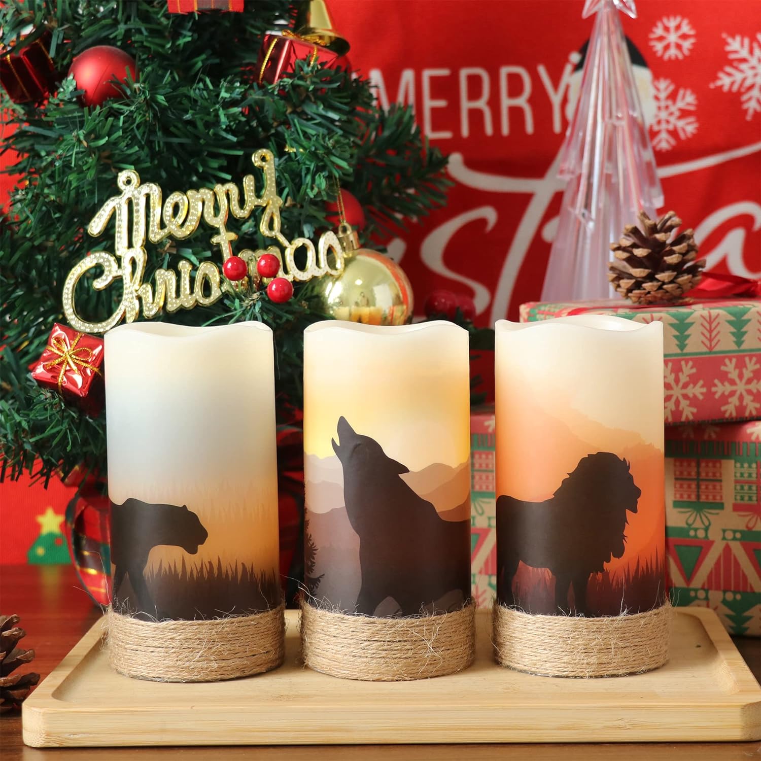 GenSwin Halloween Flameless Votive Candles Color Changing with Remote Timer, Battery Operated LED Tealight Candles for Halloween Home Decoration Gifts(6 Pack, 1.5” x 2”)(Battery Included)