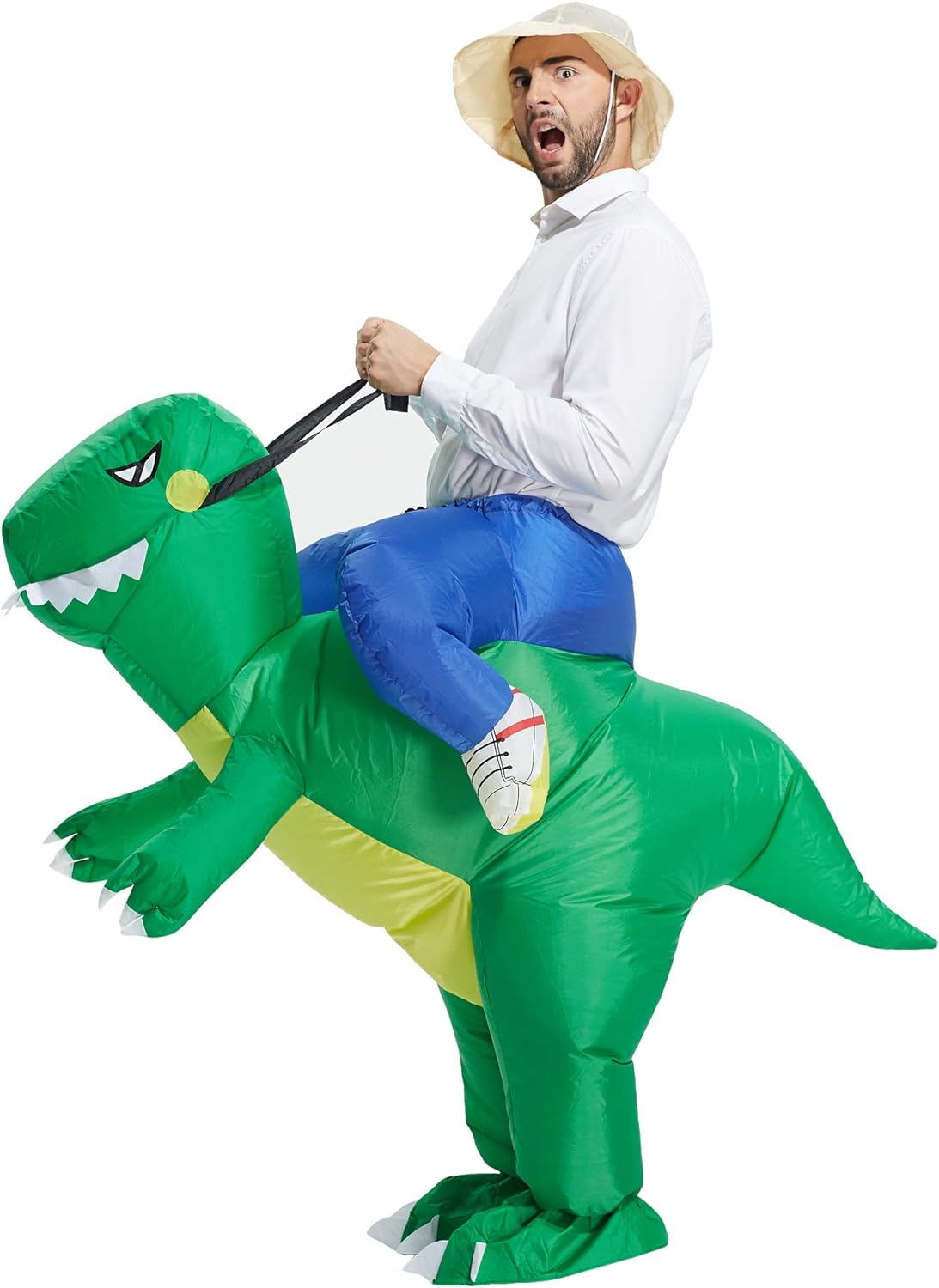 TOLOCO Inflatable Costume Adult Kid, Inflatable Halloween Costumes, Inflatable Dinosaur Costume, Blow up Costumes
