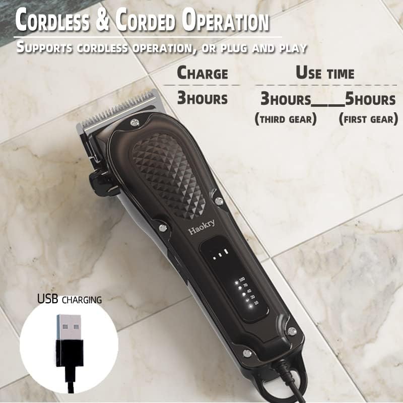 Cordless Professional Hair Clippers
